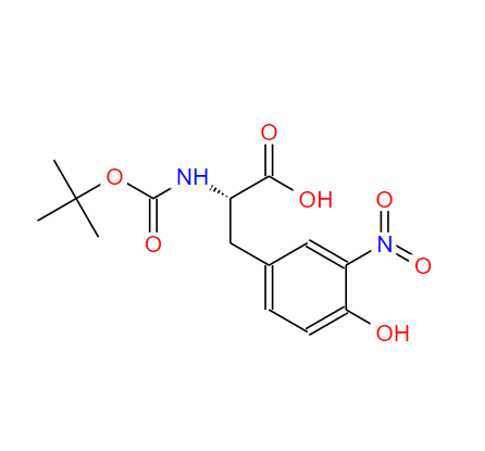 BOC-DL-3-硝基酪氨酸,DL-N-[(1,1-dimethylethoxy)carbonyl]-3-nitro- Tyrosine