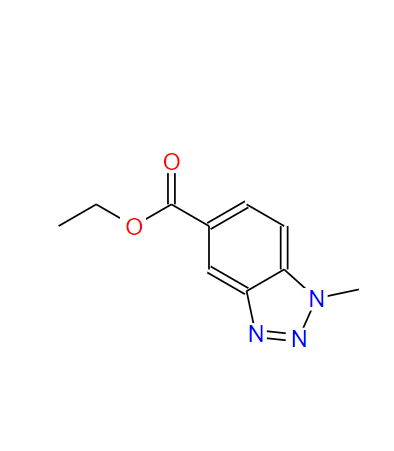 1-甲基-1H-1,2,3-苯并噻唑-5-羧酸乙酯,ETHYL 1-METHYL-1H-1,2,3-BENZOTRIAZOLE-5-CARBOXYLATE