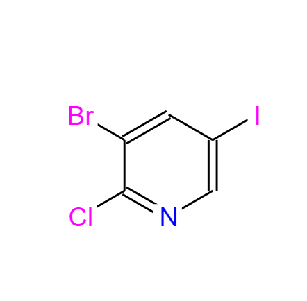 3-溴-2-氯-5-碘吡啶,3-BROMO-2-CHLORO-5-IODOPYRIDINE