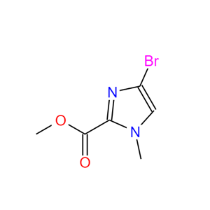 4-溴- 1 -甲基- 1H-咪唑-2 -羧酸甲酯,Methyl 4-broMo-1-Methyl-1H-iMidazole-2-carboxylate