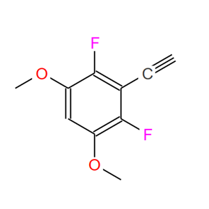 3-乙炔基-2,4-二氟-1,5-二甲氧基苯,3-ethynyl-2,4-difluoro-1,5-dimethoxybenzene