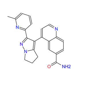 4-(2-(6-甲基吡啶-2-基)-5,6-二氢-4H-吡咯并[1,2-b]吡唑-3-基)喹啉-6-甲酰胺