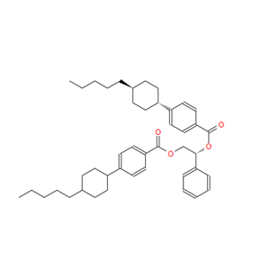 154102-21-3?；双[4-(反式-4-戊基环己基)苯甲酸](R)-1-苯基-1,2-亚乙酯；