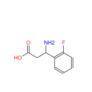DL-3-氨基-3-(2-氟苯基)丙酸,DL-3-Amino-3-(2-fluorophenyl)propanoic acid