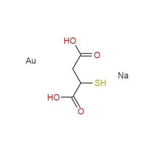 金硫丁二鈉,Sodium aurothiomalate