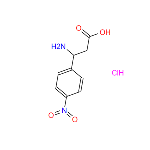 DL-3-氨基-3-(4-硝基苯基)丙酸盐酸盐,DL-3-Amino-3-(4-nitrophenyl)propanoic acid hydrochloride
