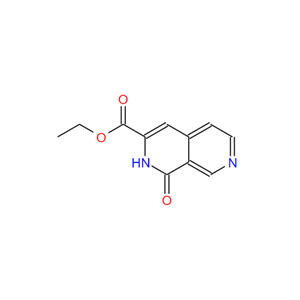 1-氧代-1,2-二氢-2,7-萘啶-3-羧酸乙酯,ethyl 1-hydroxy-2,7-naphthyridine-3-carboxylate