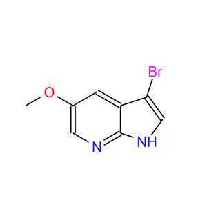3-溴-5-甲氧基-1H-吡咯并[2,3-B]吡啶,3-broMo-5-Methoxy-1H-pyrrolo[2,3-b]pyridine
