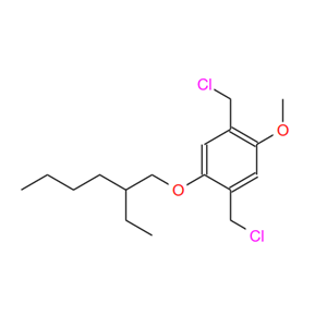 146370-52-7；2,5-二(氯甲基)-1-甲氧基-4-(2-乙基己氧基)苯；