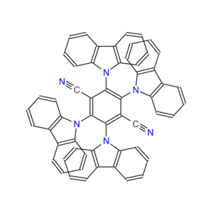 1416881-53-2；2,3,5,6-四(9-咔唑基)-对苯二腈；2,3,5,6-tetrakis(carbazol-9-yl)-1,4-dicyanobenzene