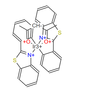 337526-88-2;(OC-6-33)-双[2-(2-苯并噻唑基-KN3)苯基-KC](2,4-戊二酮酸-KO,KO')铱;