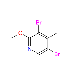 3,5-二溴-2-甲氧基-4-甲基吡啶
