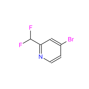 2-二氟甲基-4-溴吡啶,4-Bromo-2-(difluoromethyl)pyridine