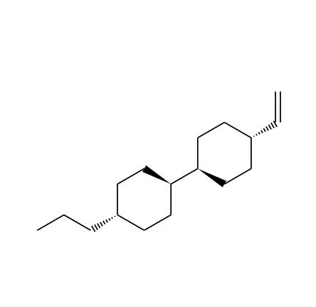 (反式,反式)-4-乙烯基-4'-丙基-1,1'-联环己烷,1,1'-Bicyclohexyl, 4-ethenyl-4'-propyl-, (trans,trans)-