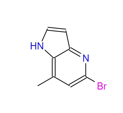 5-溴-7-甲基-1H-吡咯并[3,2-B]吡啶,5-BroMo-7-Methyl-4-azaindole