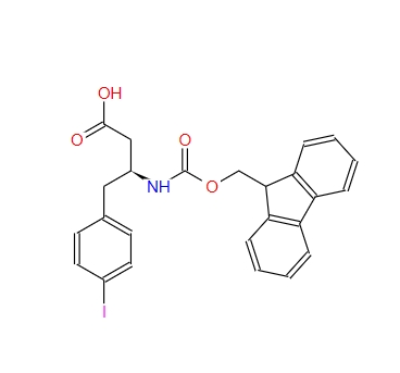 Fmoc-S-3-氨基-4-(4-碘苯基)-丁酸,Fmoc-(S)-3-Amino-4-(4-iodophenyl)-butyric acid