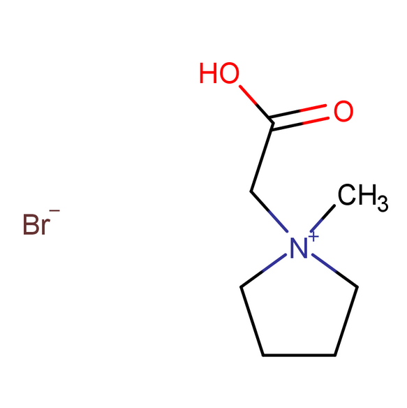 N-羧甲基-N-甲基吡咯烷溴盐,1-Carboxy-1-methyl-pyrrolidinium bromide