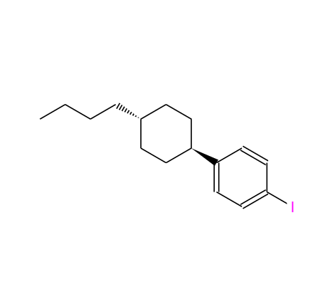 反式-1-(4-丁基环己基)-4-碘苯,1-(TRANS-4-N-BUTYLCYCLOHEXYL)-4-IODOBENZENE