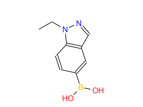 B-(1-乙基-1H-吲唑-5-基)硼酸,1-ethyl-1H-indazol-5-ylboronic acid