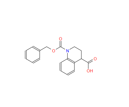 1-(Benzyloxycarbonyl)-1,2,3,4-tetrahydroquinoline-4-carboxylic acid,1-(Benzyloxycarbonyl)-1,2,3,4-tetrahydroquinoline-4-carboxylic acid