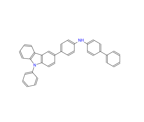 N-(4-(9-苯基咔唑-3-基)苯基)联苯-4-胺,N-(4-(phenyl-9H-carbazol-3-yl)phenyl)biphenyl-4-aMine