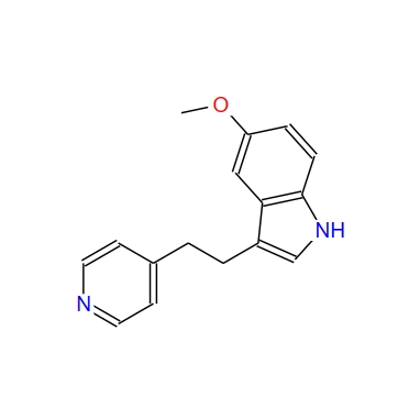 5-methoxy-3-(2-pyridin-4-yl-ethyl)-indole,5-methoxy-3-(2-pyridin-4-yl-ethyl)-indole