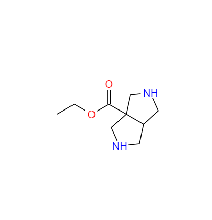 乙基八氢吡咯并[3,4-c]吡咯-3a-甲酸基酯二盐酸,Ethyl Octahydropyrrolo[3,4-C]Pyrrole-3A-Carboxylate