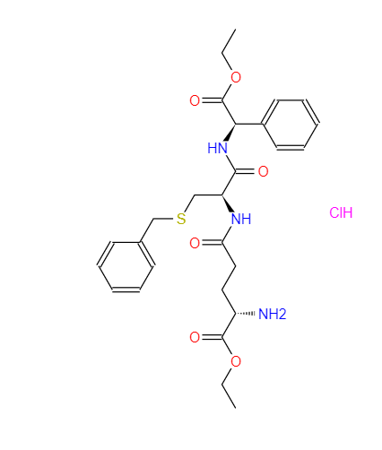 L-GAMMA-谷氨酰基-S-苄基-L-半胱氨酰基-2-苯基甘氨酸二乙酯盐酸盐,Ezatiostat hydrochloride