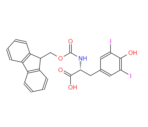 Fmoc-3,5-二碘-D-酪氨酸,Fmoc-3,5-Diiodo-D-tyrosine