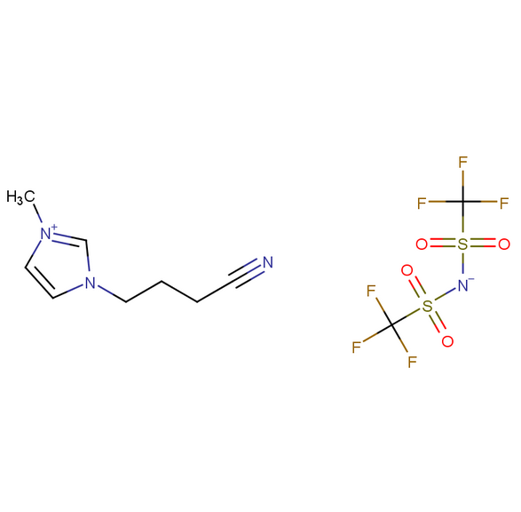 1-腈丙基-3-甲基咪唑双（三氟甲烷磺酰）亚胺盐,1-cyanopropyl-3-methylimidazolium bis((trifluoromethyl)sulfonyl)imide