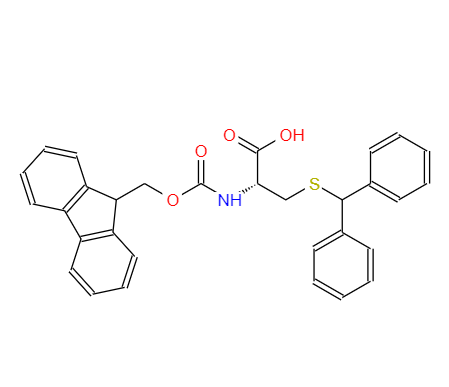 S-(二苯基甲基)-N-[芴甲氧羰基]-L-半胱氨酸,Fmoc-Cys(Dpm)-OH