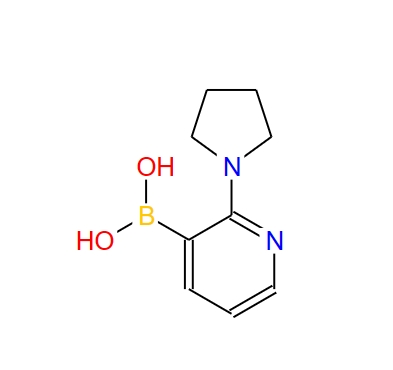 (2-(吡咯烷-1-基)吡啶-3-基)硼酸,(2-(pyrrolidin-1-yl)pyridin-3-yl)boronic acid