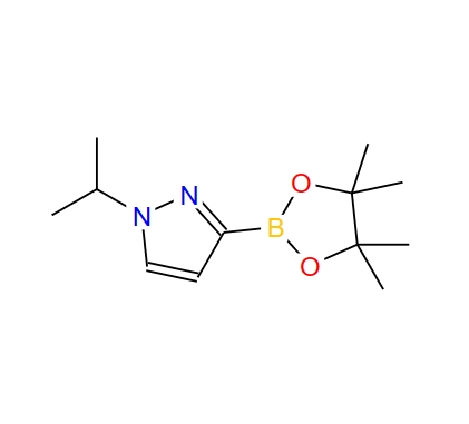 1-异丙基-3-(4,4,5,5-四甲基-1,3,2-二氧硼杂环戊烷-2-基)-1H-吡唑,1-Isopropyl-3-(4,4,5,5-tetramethyl-1,3,2-dioxaborolan-2-yl)-1H-pyrazole