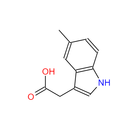 2-(5-甲基-1H-吲哚)-3-乙酸,5-METHYLINDOLE-3-ACETIC ACID