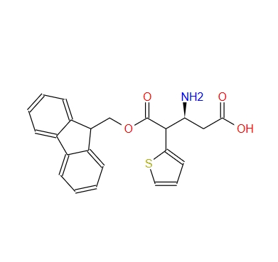 (S)-3-((((9H-芴-9-基)甲氧基)羰基)氨基)-4-(噻吩-2-基)丁酸,(S)-3-((((9H-Fluoren-9-yl)methoxy)carbonyl)amino)-4-(thiophen-2-yl)butanoic acid