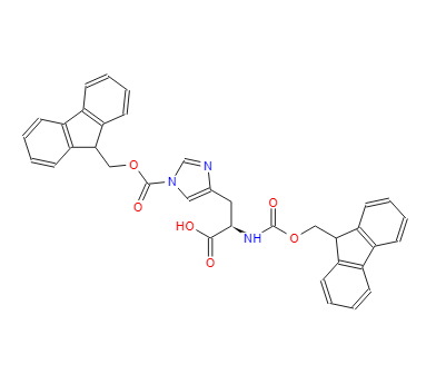 N,1-雙-FMOC-D-組氨酸,N,1-Bis-Fmoc-D-histidine