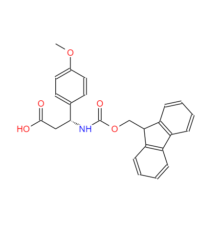 Fmoc-D-3-氨基-3-(4-甲氧基苯基)丙酸,Fmoc-D-3-Amino-3-(4-methoxylphenyl)propanoic acid