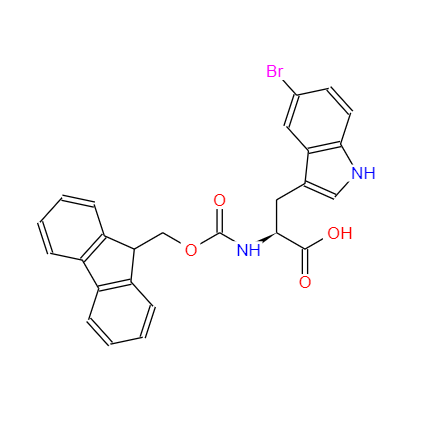 Fmoc-DL-5-溴色氨酸,Fmoc-DL-5-BromoTryptophan