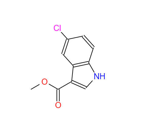 5-氯吲哚-3-羧酸甲酯,5-CHLORO-1H-INDOLE-3-CARBOXYLIC ACID METHYL ESTER