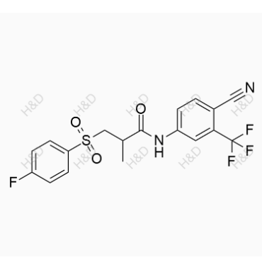 比卡鲁胺EP杂质C(去羟基比卡鲁胺),Bicalutamide EP Impurity C (Deshydroxy Bicalutamide)