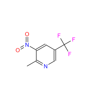 2-甲基-3-硝基-5-(三氟甲基)吡啶