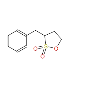 75732-43-3；3-苄基-1,2-氧硫杂环戊烷2,2-二氧化物；3-benzyl-[1,2]oxathiolane 2,2-dioxide