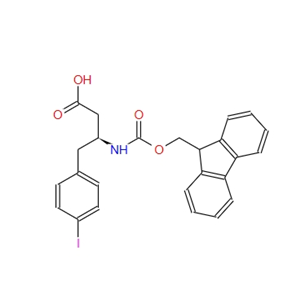 Fmoc-S-3-氨基-4-(4-碘苯基)-丁酸 270065-72-0