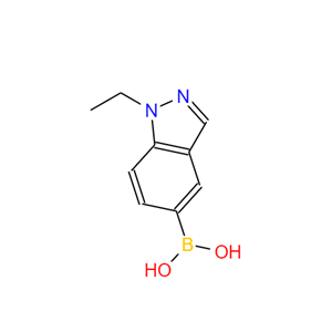 B-(1-乙基-1H-吲唑-5-基)硼酸,1-ethyl-1H-indazol-5-ylboronic acid
