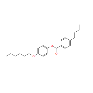 38454-28-3；4-正丁基苯甲酸 4-己氧基苯酯；4-N-BUTYLBENZOIC ACID 4'-N-HEXYLOXYPHENYL ESTER