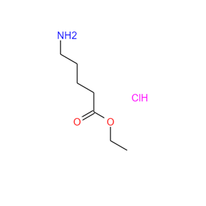 5-氨基戊酸乙酯盐酸盐,ethyl ester-5-amino- Pentanoic acid hydrochloride (1:1)