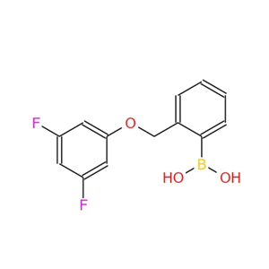 2-[(3′,5′-二氟苯氧基)甲基]苯硼酸 1218790-92-1