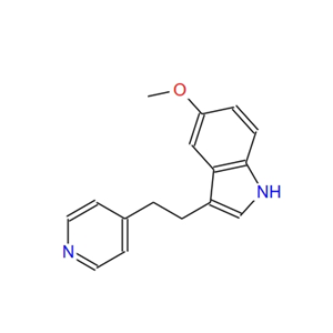 5-methoxy-3-(2-pyridin-4-yl-ethyl)-indole,5-methoxy-3-(2-pyridin-4-yl-ethyl)-indole