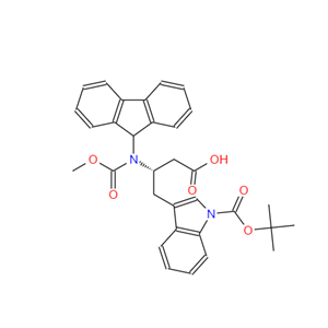 357271-55-7 N-芴甲氧羰基-beta-高色氨酸(叔丁氧羰基)