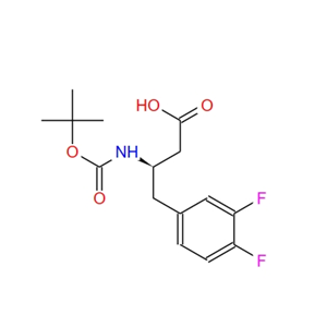 Boc-R-3-氨基-4-(3,4-二氟苯基)-丁酸 269396-59-0